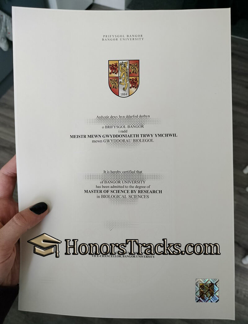 buy Bangor University diploma