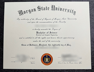 Order Morgan State University diploma