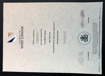 get University of West London degree