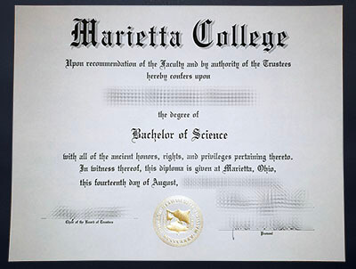 Make Marietta College diploma