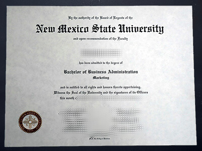 Make New Mexico State University diploma