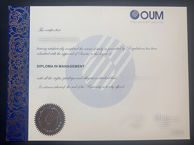 buy Open University Malaysia diploma