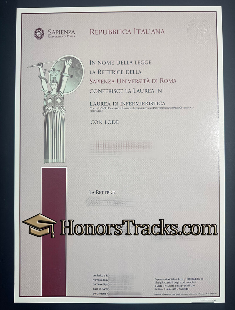 Sapienza Università di Roma diploma