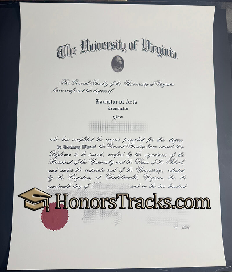 buy University of Virginia diploma