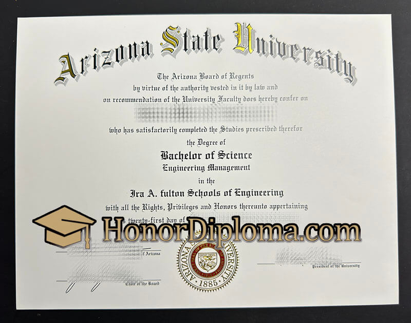 buy Arizona State University degree