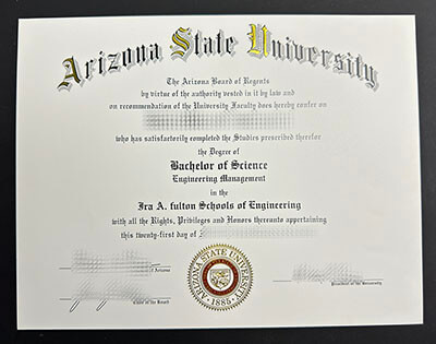 order Arizona State University diploma