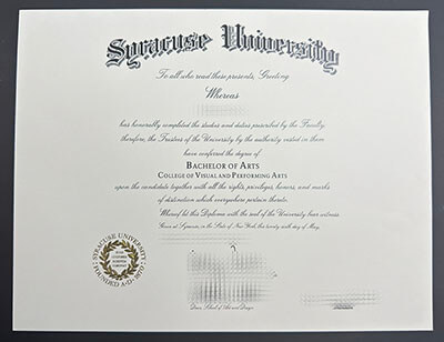 order Syracuse University diploma