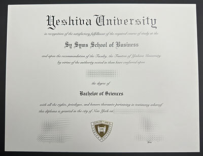 make Yeshiva University diploma
